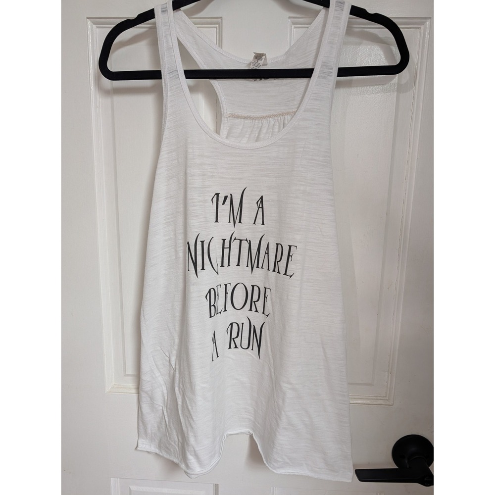I'm A Nightmare Tank Top Size LG